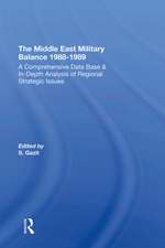 The Middle East Military Balance 1988-1989