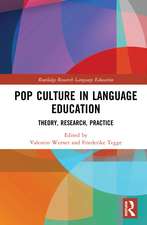 Pop Culture in Language Education: Theory, Research, Practice