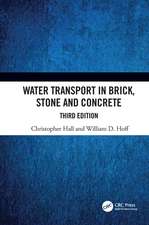 Water Transport in Brick, Stone and Concrete