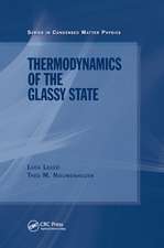 Thermodynamics of the Glassy State