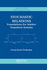 Stochastic Relations: Foundations for Markov Transition Systems