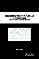 Thermodynamic Cycles: Computer-Aided Design and Optimization