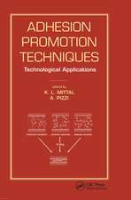 Adhesion Promotion Techniques: Technological Applications