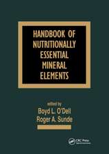 Handbook of Nutritionally Essential Mineral Elements