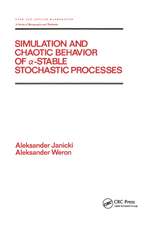 Simulation and Chaotic Behavior of Alpha-stable Stochastic Processes