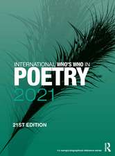 International Who's Who in Poetry 2021