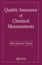 Quality Assurance of Chemical Measurements