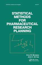 Statistical Methods for Pharmaceutical Research Planning