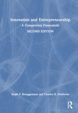 Innovation and Entrepreneurship: A Competency Framework