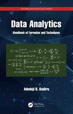 Data Analytics: Handbook of Formulas and Techniques