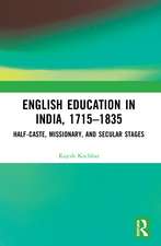 English Education in India, 1715-1835