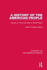 A History of the American People: Volume 2: From Civil War to World Power