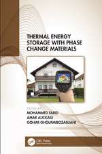 Thermal Energy Storage with Phase Change Materials