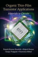 Organic Thin-Film Transistor Applications: Materials to Circuits