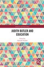 Judith Butler and Education