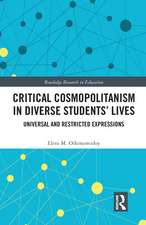 Critical Cosmopolitanism in Diverse Students’ Lives: Universal and Restricted Expressions