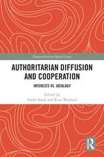 Authoritarian Diffusion and Cooperation