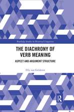 The Diachrony of Verb Meaning: Aspect and Argument Structure