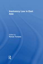 Insolvency Law in East Asia