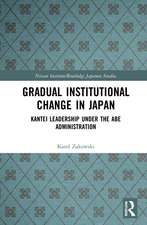 Gradual Institutional Change in Japan: Kantei Leadership under the Abe Administration