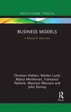 Business Models: A Research Overview