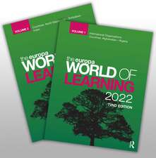 The Europa World of Learning 2022