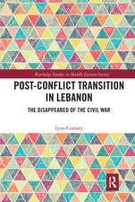 Post-Conflict Transition in Lebanon: The Disappeared of the Civil War