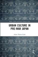 Urban Culture in Pre-War Japan