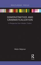 Demonstratives and Grammaticalization