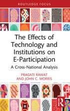 The Effects of Technology and Institutions on E-Participation: A Cross-National Analysis