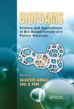 Biofoams: Science and Applications of Bio-Based Cellular and Porous Materials