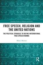 Free Speech, Religion and the United Nations