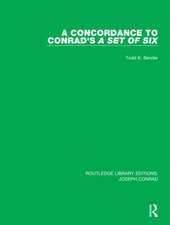 A Concordance to Conrad's A Set of Six