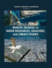 Remote Sensing of Water Resources, Disasters, and Urban Studies