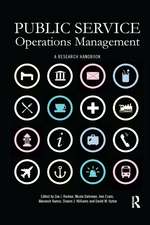 Public Service Operations Management