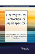 Electrolytes for Electrochemical Supercapacitors