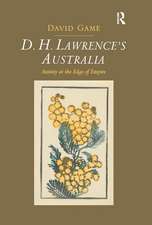 D.H. Lawrence's Australia: Anxiety at the Edge of Empire