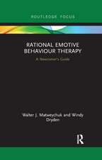 Rational Emotive Behaviour Therapy: A Newcomer's Guide