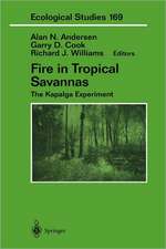 Fire in Tropical Savannas