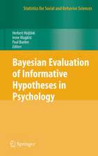 Bayesian Evaluation of Informative Hypotheses