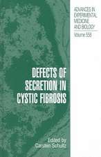 Defects of Secretion in Cystic Fibrosis