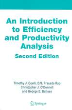 An Introduction to Efficiency and Productivity Analysis