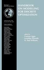 Handbook on Modelling for Discrete Optimization