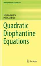 Quadratic Diophantine Equations