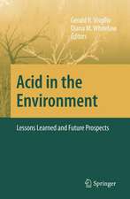 Acid in the Environment: Lessons Learned and Future Prospects