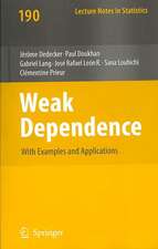 Weak Dependence: With Examples and Applications