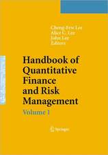 Handbook of Quantitative Finance and Risk Management