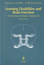 Learning Disabilities and Brain Function