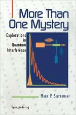 More Than One Mystery: Explorations in Quantum Interference