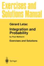 Exercises and Solutions Manual for Integration and Probability: by Paul Malliavin